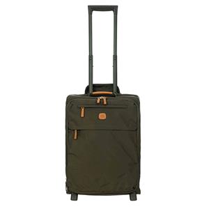 Bric's X Collection 2-Wheel Expandable Trolley 50 olive Zachte koffer