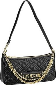 Love Moschino , Schultertasche Multi Chain Quilted Small Shoulder Bag 4258 in schwarz, Schultertaschen für Damen