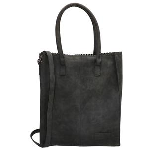Zebra Trends Shopper Natural Bag Rosa Zwart