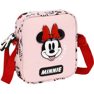 SlaapTextiel Disney Minnie Mouse Mini Schoudertas, Me Time - 18 x 16 x 4 cm - Polyester