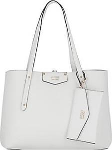 Guess , Eco Brenton Shopper Tasche 36 Cm in weiß, Shopper für Damen