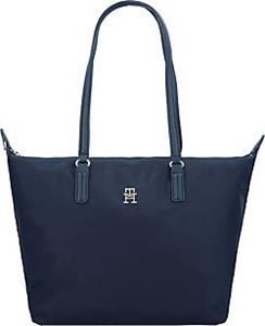 Tommy Hilfiger , Poppy Shopper Tasche 42 Cm in blau, Shopper für Damen
