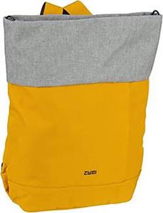Zwei , Rucksack / Daypack Benno Be120 in gelb, Rucksäcke für Damen