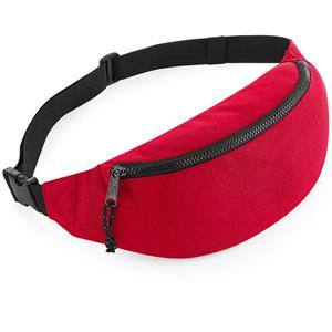 Bagbase Heuptas/fanny pack rood met verstelbare band -