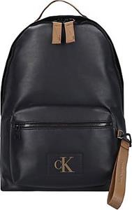 Calvin Klein Jeans , Tagged Rucksack 40 Cm Laptopfach in schwarz, Rucksäcke für Damen