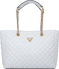 Guess , Giully Shopper Tasche 35.5 Cm in weiß, Shopper für Damen