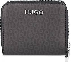 HUGO, Chris Geldbörse 11 Cm in schwarz, Geldbörsen für Damen