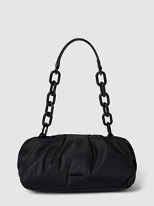 Calvin Klein, Soft Nylon Handtasche 28 Cm in schwarz, Henkeltaschen für Damen