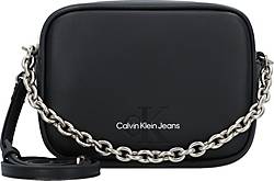 Calvin Klein Jeans, Sculpted Umhängetasche 18.5 Cm in schwarz, Umhängetaschen für Damen
