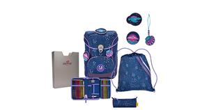 DerDieDas Ergoflex Easy Deep Ocean Schulranzen Set