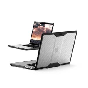 UAG Laptop-Hülle »Plyo« 35,6 cm (14 Zoll), [MacBook Pro 16 (M1 - 2021) Hülle, Sturz- und stoßfest nach US-Militärstandard, Integrierte Lüftungsschlitze] - ice (tr