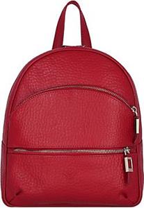 Voi , Hirsch City Rucksack Leder 26 Cm in rot, Rucksäcke für Damen