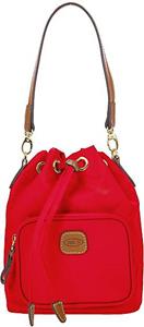 BRIC`S , X-Collection Beuteltasche 18 Cm in rot, Schultertaschen für Damen