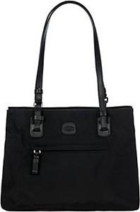 BRIC`S , X-Bag Schultertasche 32 Cm in dunkelgrau, Schultertaschen für Damen