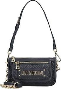 Love Moschino , Quilted Schultertasche 19 Cm in schwarz, Schultertaschen für Damen
