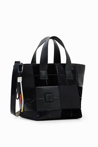 Desigual , Shopper Tasche 28 Cm in schwarz, Shopper für Damen