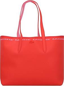 Lacoste , Anna Seasonal Shopper Tasche 47 Cm in rot, Shopper für Damen