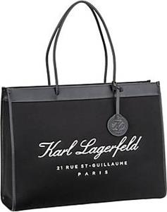 Karl Lagerfeld , Shopper Hotel Karl Ew Tote in schwarz, Shopper für Damen