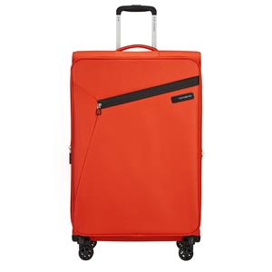 Samsonite Litebeam Spinner 77 EXP tangerine orange Zachte koffer