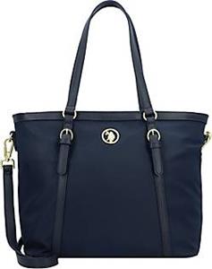 U.S. POLO ASSN. , Houston Shopper Tasche 33 Cm in blau, Shopper für Damen