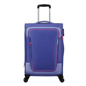 American Tourister Pulsonic Spinner 68 EXP soft lilac Zachte koffer