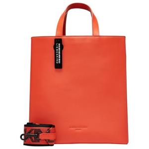 Liebeskind, Paper Bag Handtasche M Leder 29 Cm in rot, Henkeltaschen für Damen