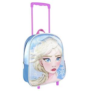 Disney Frozen Elsa Trolley/reiskoffer Rugtas Voor Kinderen 31 X 26 Cm - Kinder Reiskoffers