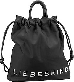 Liebeskind , Rucksack / Daypack Jillian Crisp Nylon Backpack L in schwarz, Rucksäcke für Damen