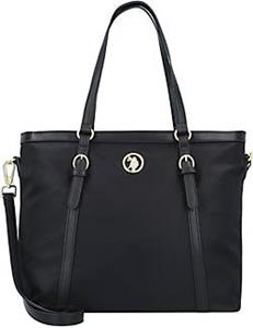 U.S. POLO ASSN. , Houston Shopper Tasche 33 Cm in schwarz, Shopper für Damen