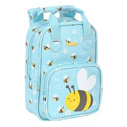 Safta Kleinkind-Kinderrucksack mit Henkeln Bee türkis