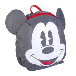 Kinderrucksack Mickey Mouse Grau (9 X 20 X 25 Cm)