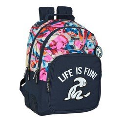 Schoolrugzak El Niño Life is fun Multicolour (32 x 42 x 15 cm)