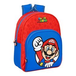 Safta Kinderrucksack Super Mario blau/rot