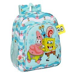 Safta Kinderrucksack Junior SpongeBob türkis/weiß