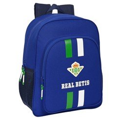 Schulrucksack Real Betis Balompié Blau (32 X 38 X 12 Cm)