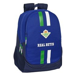 Schulrucksack Real Betis Balompié Blau (32 X 44 X 16 Cm)