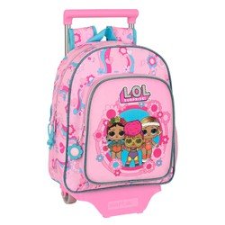 Schulrucksack Mit Rädern Lol Surprise! Glow Girl Rosa (28 X 34 X 10 Cm)