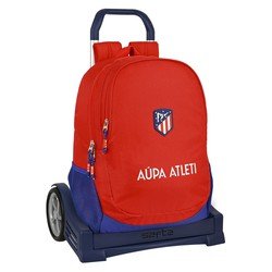 Schulrucksack Mit Rädern Atlético Madrid Rot Marineblau (32 X 44 X 16 Cm)