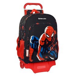 Spiderman Schoolrugzak met Wielen  Hero Zwart
