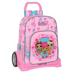 Schulrucksack Mit Rädern Lol Surprise! Glow Girl Rosa (33 X 42 X 14 Cm)