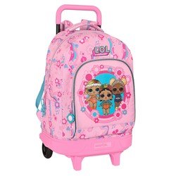 Schulrucksack Mit Rädern Lol Surprise! Glow Girl Rosa (33 X 45 X 22 Cm)