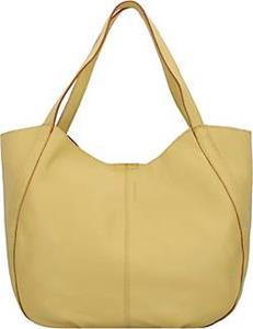 FREDsBRUDER , Nastally Shopper Tasche Leder 44 Cm in gelb, Shopper für Damen