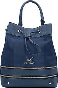 Sansibar , City Rucksack 32 Cm in blau, Rucksäcke für Damen