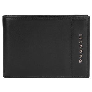 bugatti, Geldbörse Nome Horizontal Wallet With Flap Ii in schwarz, Geldbörsen für Herren