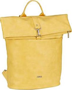 Zwei , Rucksack / Daypack Mademoiselle Mr180 in gelb, Rucksäcke für Damen