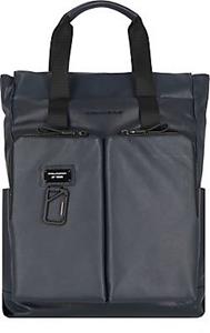 Piquadro , Harper Rucksack Rfid Schutz Leder 42.5 Cm Laptopfach in blau, Rucksäcke für Damen