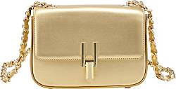 Ekonika , Tasche Im Trendigen Vintage-Style in gold, Schultertaschen für Damen