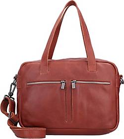 Cowboysbag , Ormond Schultertasche Leder 32  Cm in mittelbraun, Schultertaschen für Damen
