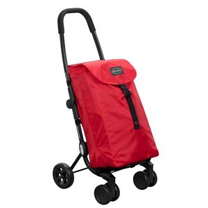 Ceruzo Go Four Boodschappentrolley - Rood - 43.5 liter - by Playmarket