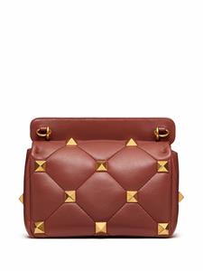 Valentino Roman Stud medium schoudertas - Bruin